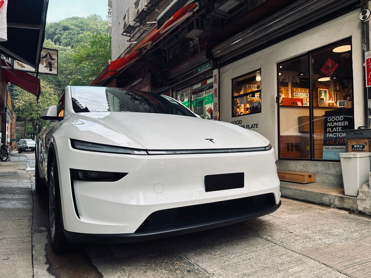 TESLA 專用短車牌架
