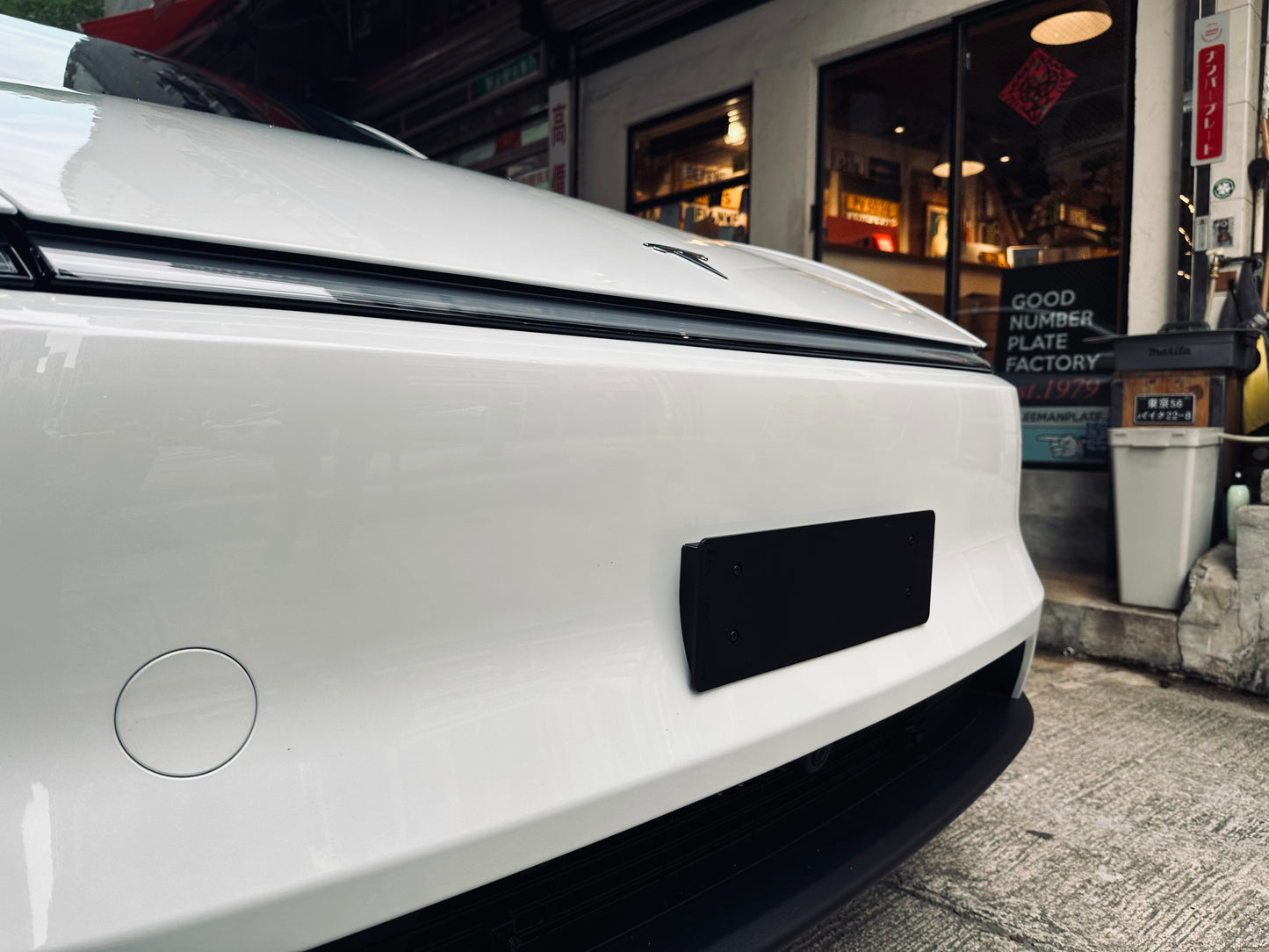 TESLA 專用短車牌架