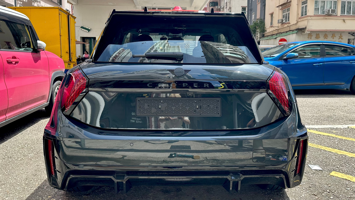 磨砂黑色ABS製車牌框