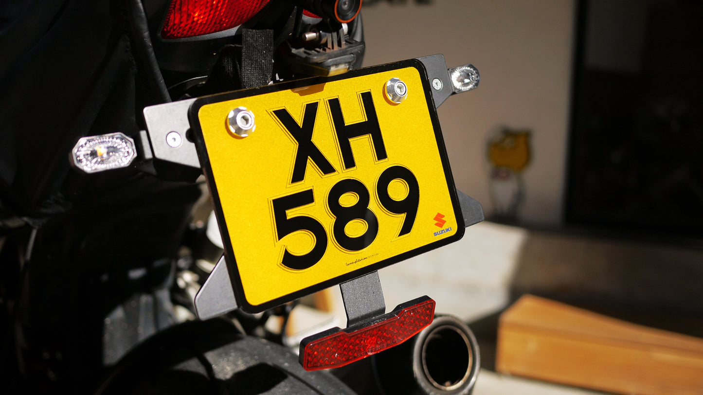 ENGRAVED PLATES - Engraved Series Motorcycle License Plates