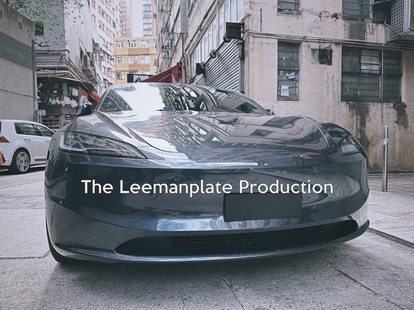 TESLA 專用短車牌架