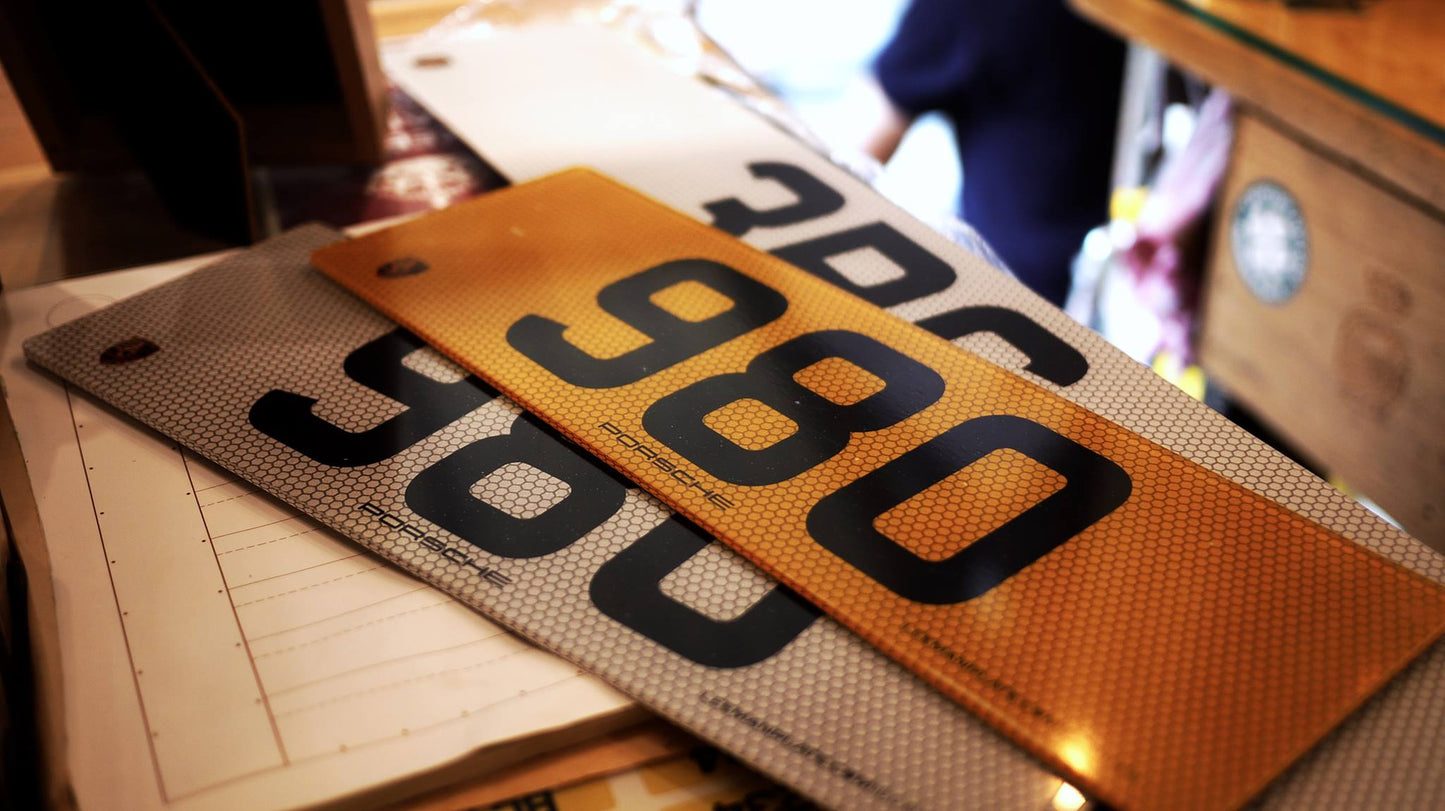 Standard Number Plate - Standard flat license plate