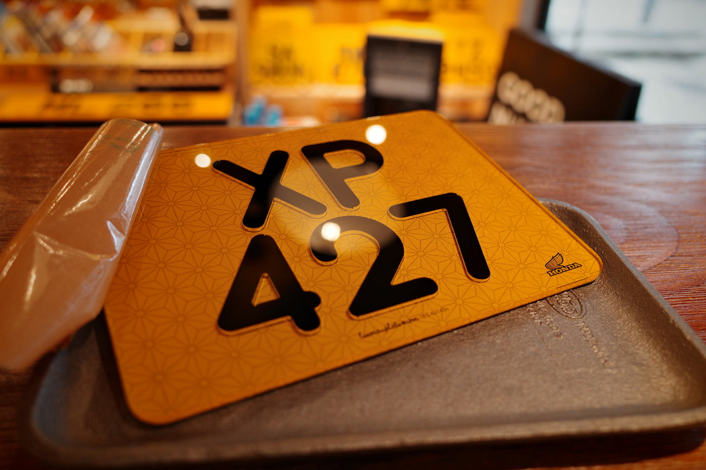 ENGRAVED PLATES - Engraved Series Motorcycle License Plates