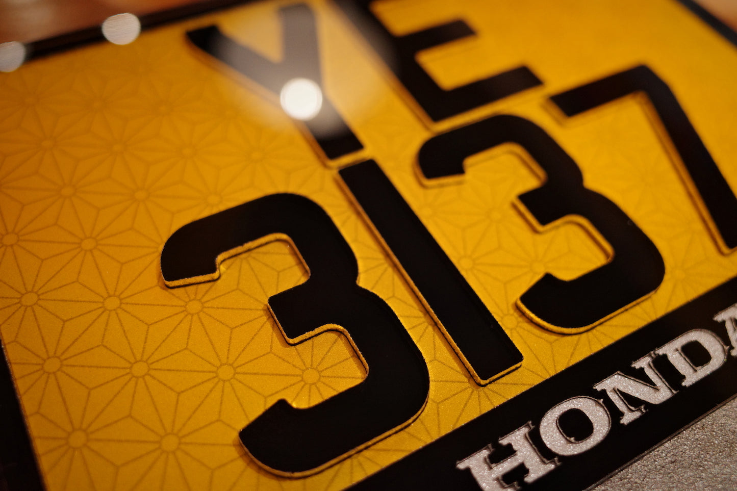 ENGRAVED PLATES - Engraved Series Motorcycle License Plates
