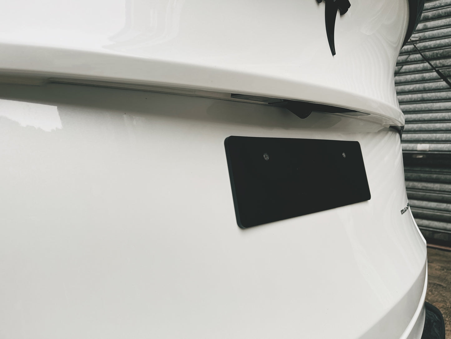 TESLA 專用短車牌架