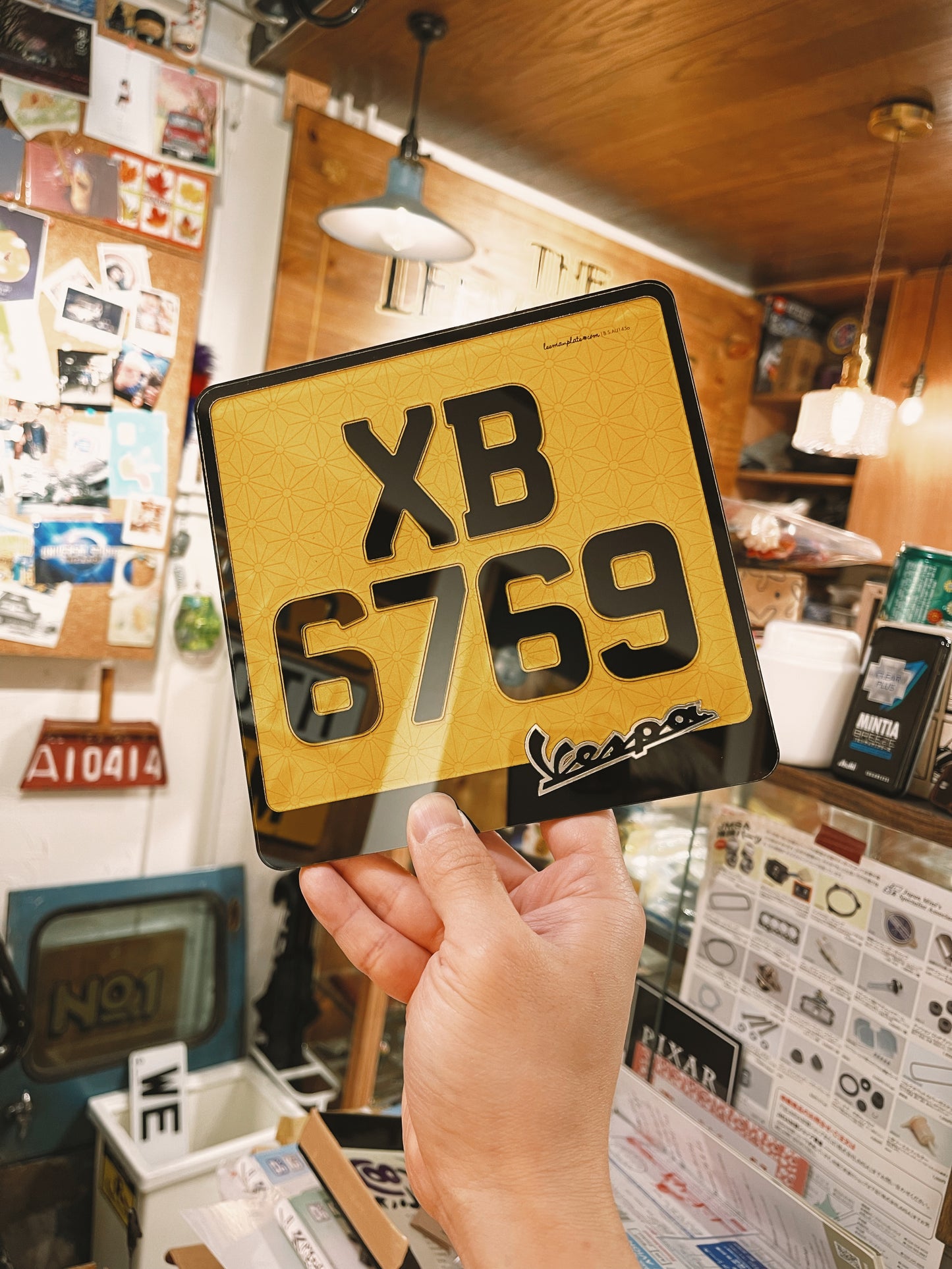 ENGRAVED PLATES - Engraved Series Motorcycle License Plates