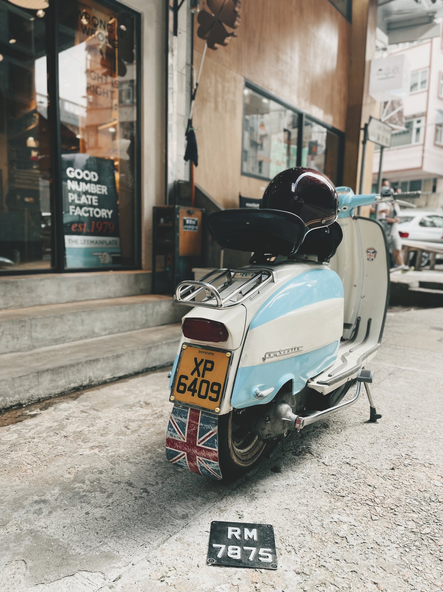 Motorcycle Standard Number Plate - 電單車標準平面車牌