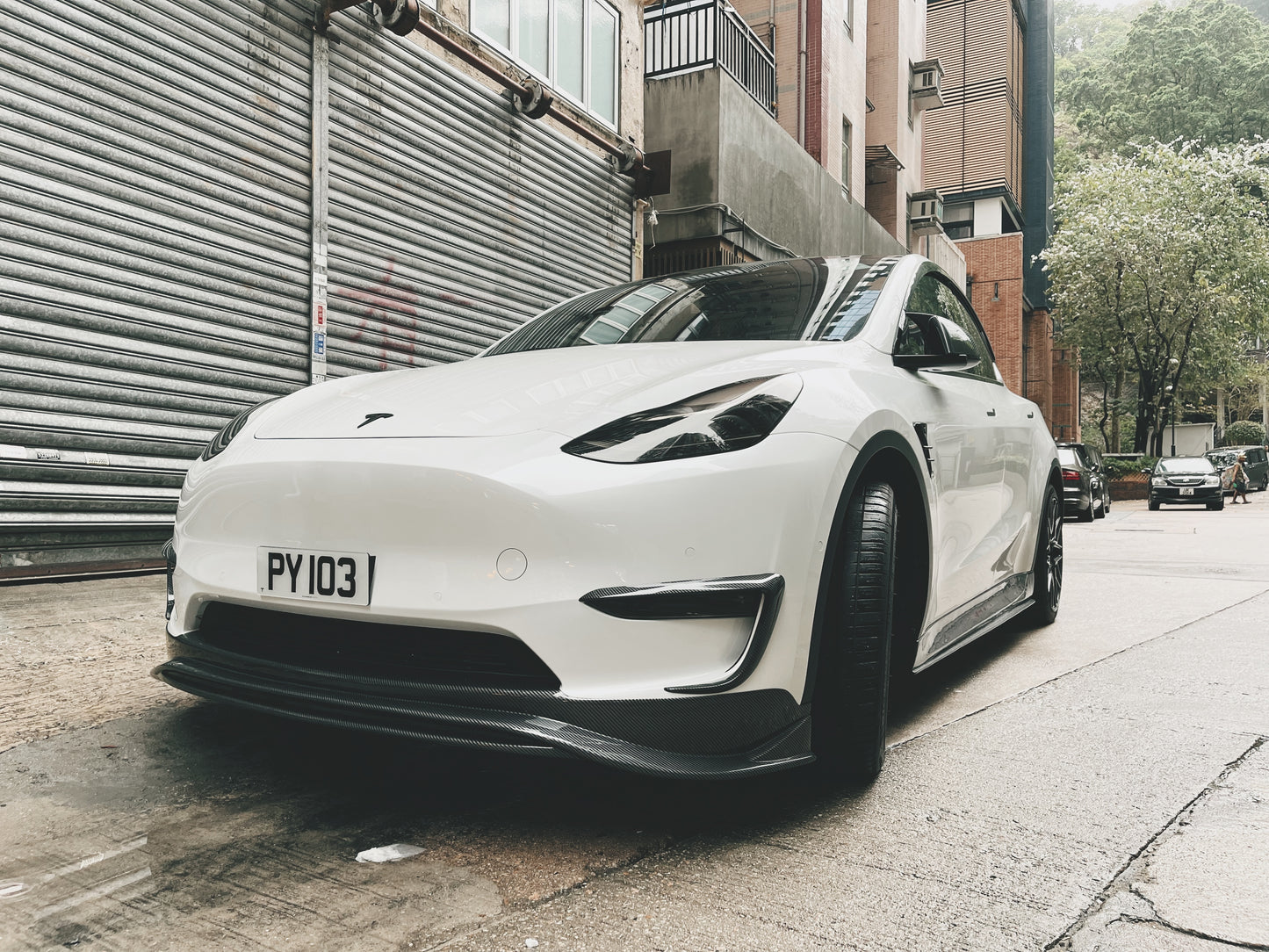 TESLA 專用短車牌架