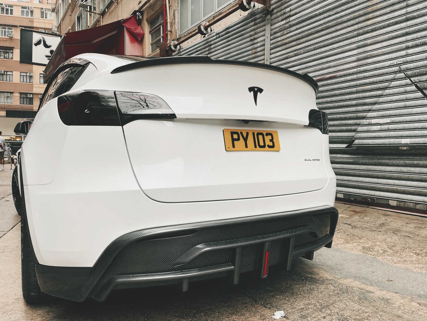 TESLA 專用短車牌架