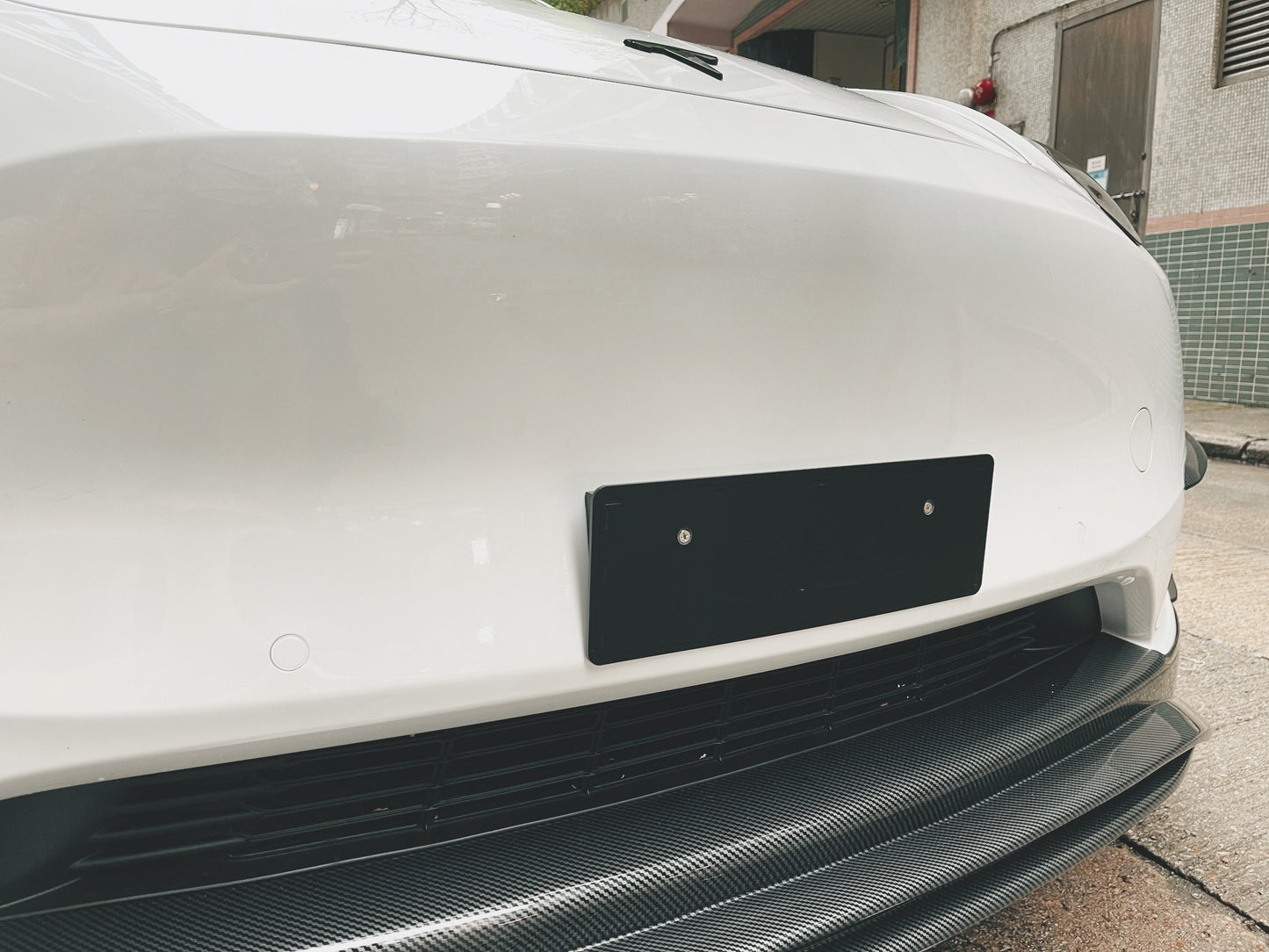 TESLA 專用短車牌架