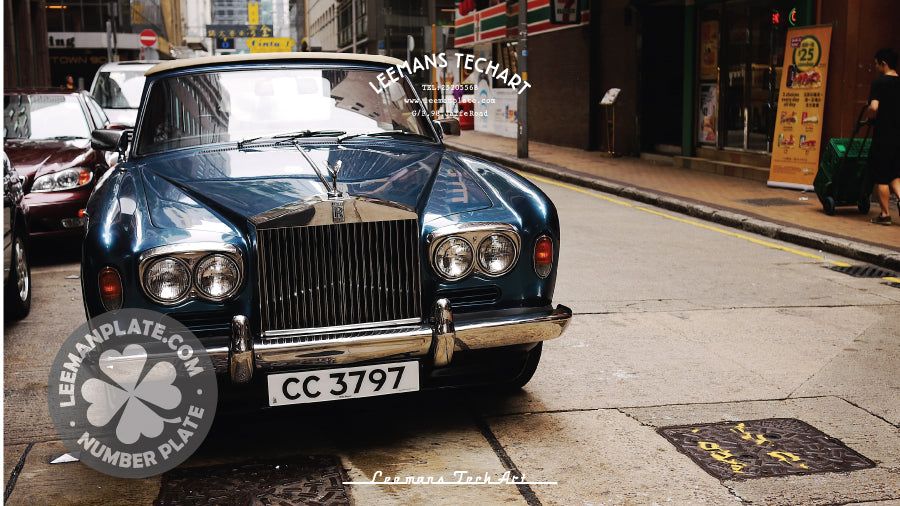 Standard Number Plate - Standard flat license plate