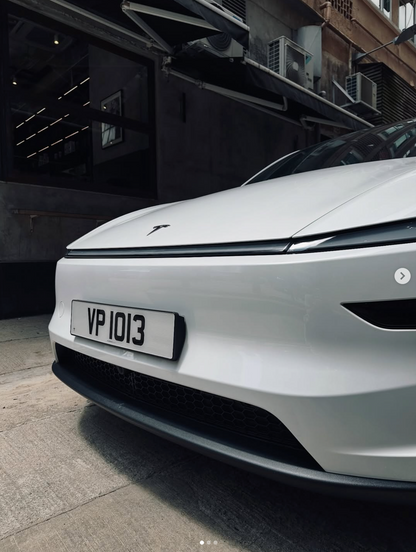 磨砂黑色ABS製車牌框