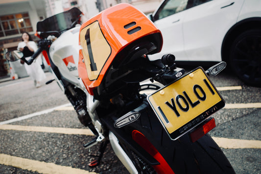ENGRAVED PLATES - Engraved Series Motorcycle License Plates 