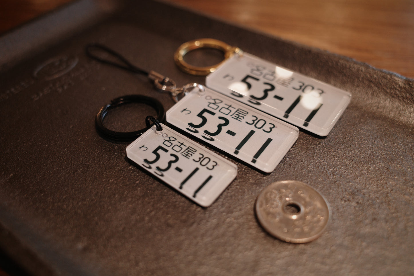 Japan Mini Plate Key Holder - 迷你日本都道府縣車牌匙扣