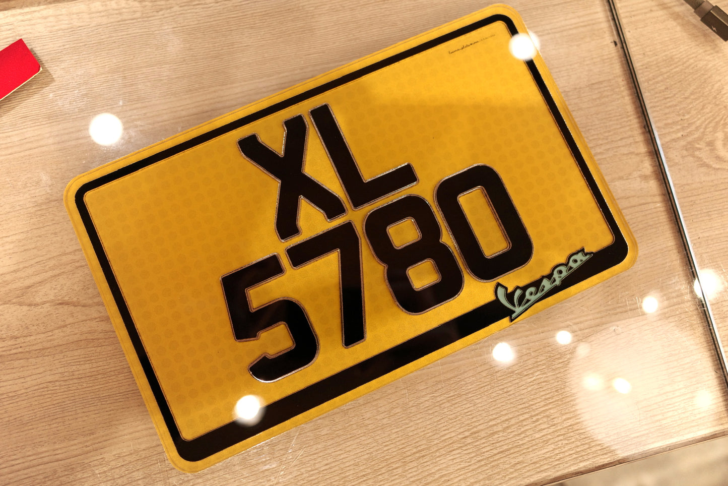 ENGRAVED PLATES - Engraved Series Motorcycle License Plates 