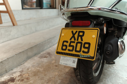 ENGRAVED PLATES - Engraved Series Motorcycle License Plates 