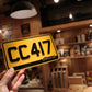 ENGRAVED PLATES - Engraved Series Motorcycle License Plates 