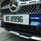 Aluminum alloy license plate frame for Benz and Renfu