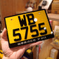 ENGRAVED PLATES - Engraved Series Motorcycle License Plates 
