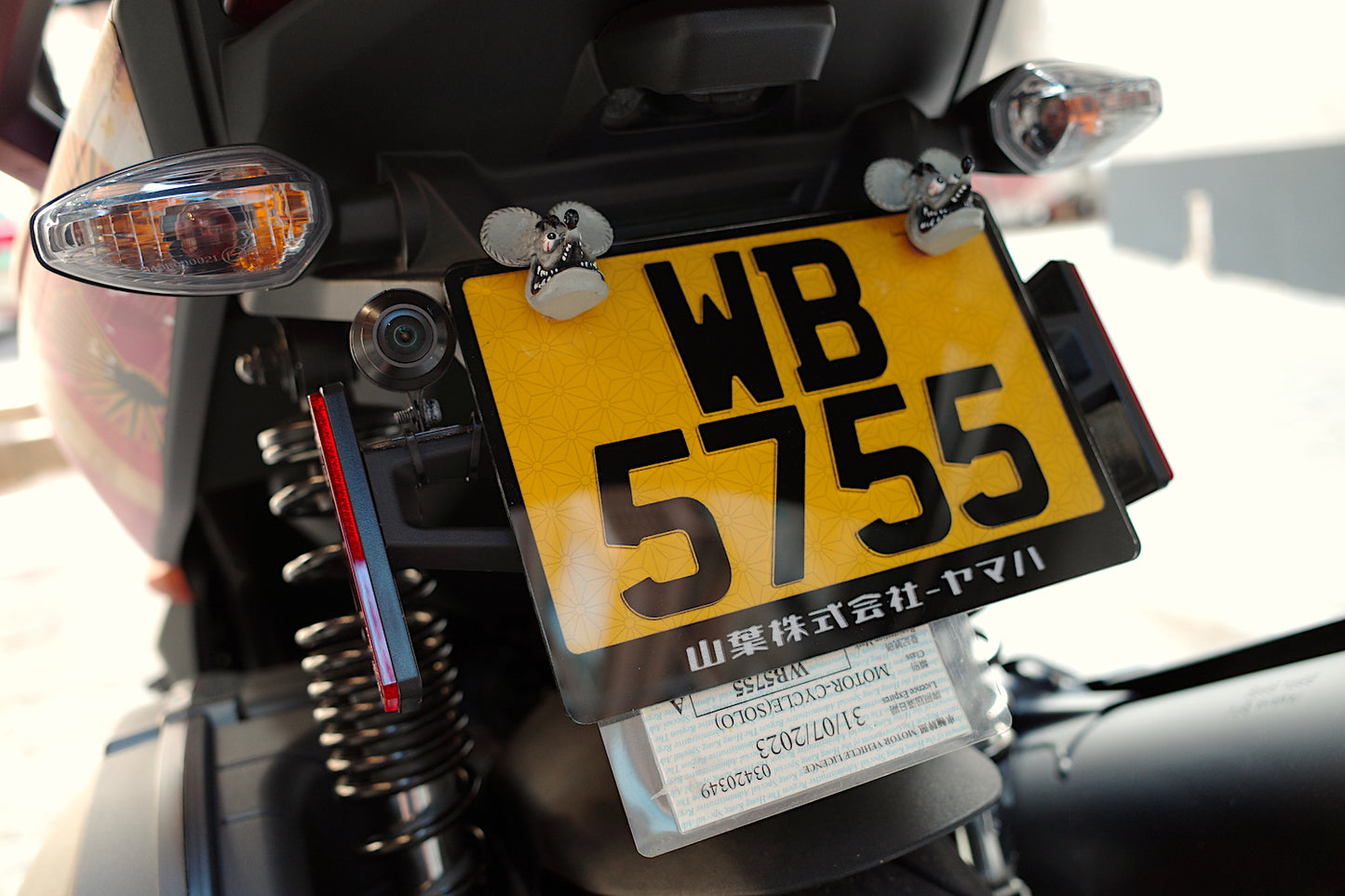 ENGRAVED PLATES - Engraved Series Motorcycle License Plates 