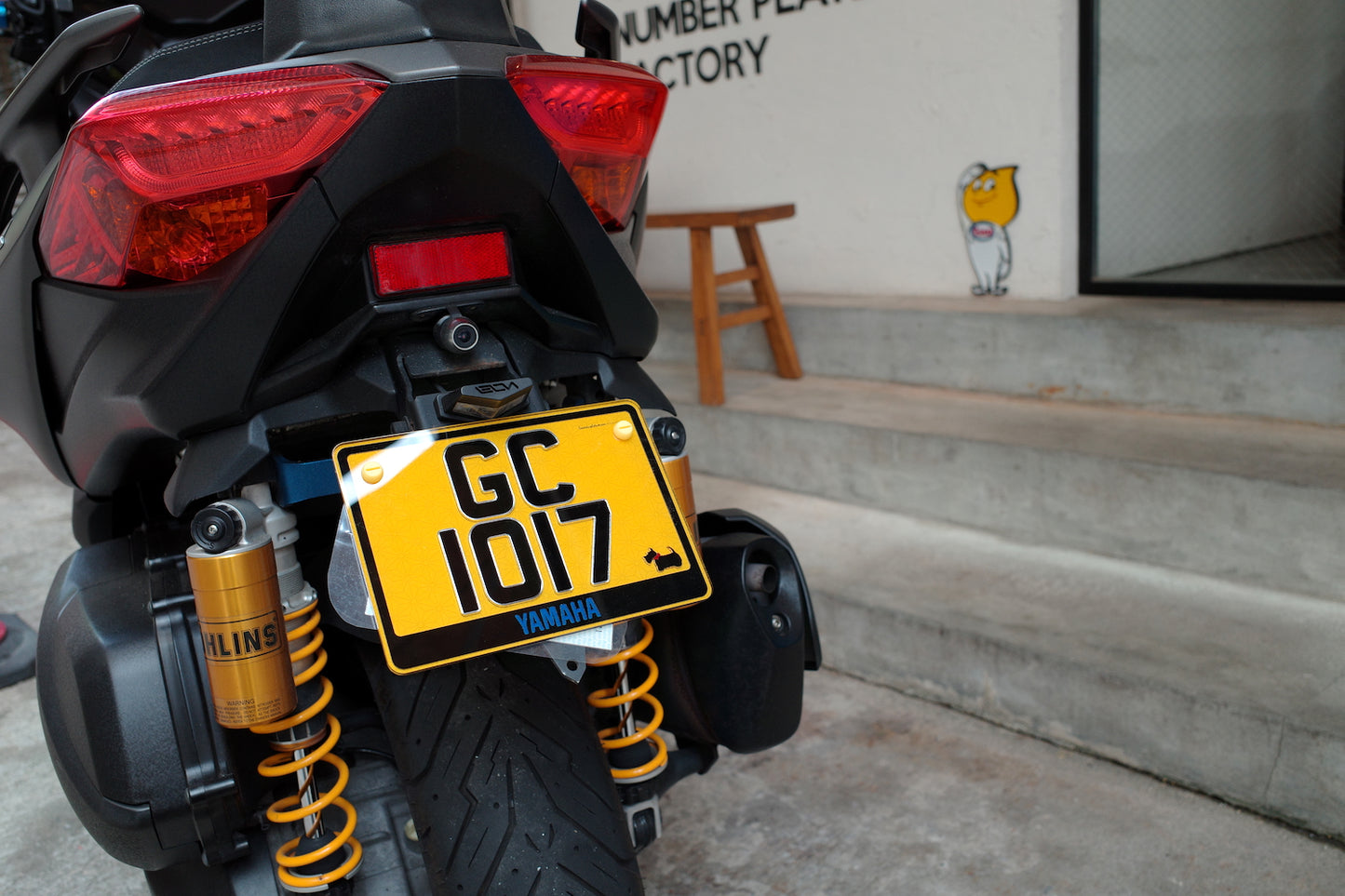 ENGRAVED PLATES - Engraved Series Motorcycle License Plates 