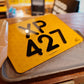 ENGRAVED PLATES - Engraved Series Motorcycle License Plates 