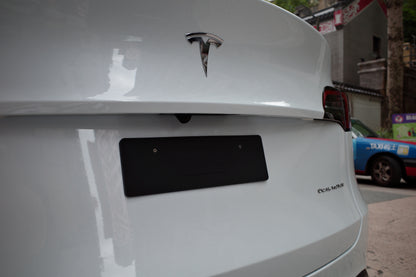 Tesla dedicated short license plate holder