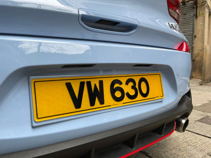 ENGRAVED PLATES - Engraved Series Private Car License Plates 