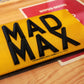 Diamond Style - Diamond Shaped Embossed Motorcycle License Plate 