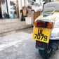 Motorcycle Standard Number Plate - 電單車標準平面車牌