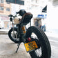 レザースタイルプレート - レザーパターンのオートバイのナンバープレート