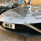 Diamond Style - Diamond-shaped embossed private car license plate 