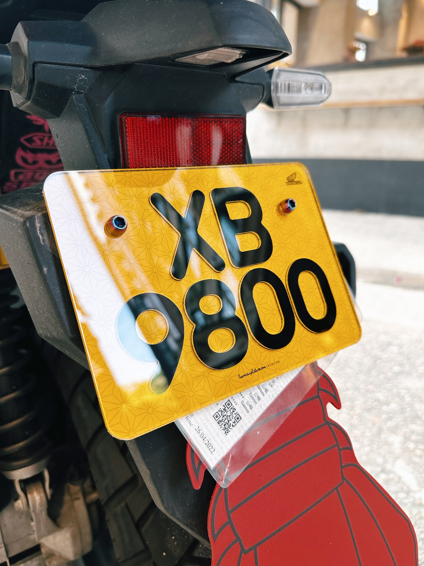 ENGRAVED PLATES - Engraved Series Motorcycle License Plates 