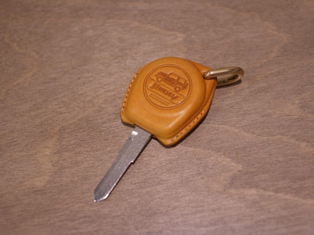 Leather key case for Suzuki Jimny 