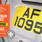 ALUMINUM PLATE - 自家用車のナンバープレートを刻印するアルミニウム
