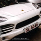 Diamond Style - Diamond-shaped embossed private car license plate 