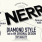 Diamond Style - Diamond-shaped embossed private car license plate 