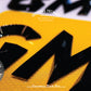 Diamond Style - Diamond-shaped embossed private car license plate 