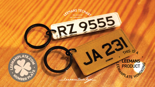 MINI PLATE KEYCHAIN - ミニナンバープレートキーチェーン