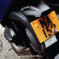 Diamond Style - Diamond Shaped Embossed Motorcycle License Plate 