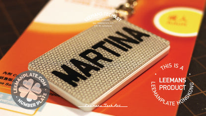 Mini Number Plate Pay Card - Mini license plate transportation card 