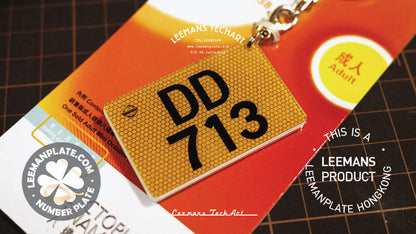 Mini Number Plate Pay Card - Mini license plate transportation card 